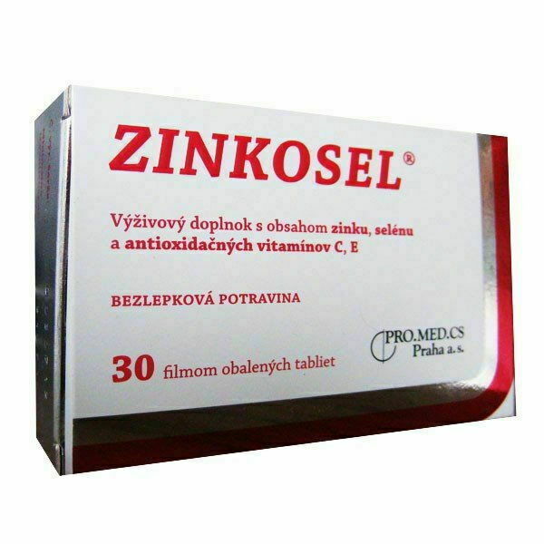 ZINKOSEL  30 tabliet porovnat ceny
