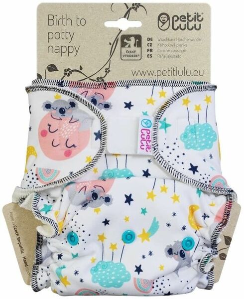 Petit Lulu - Kalhotkové pleny na suchý zip - Zasněné koaly porovnat ceny
