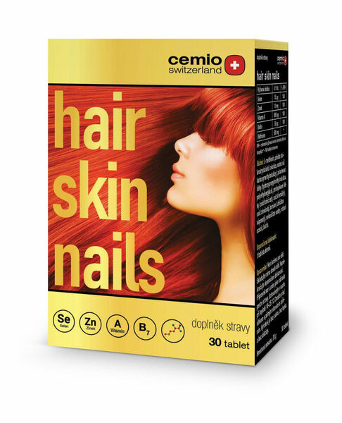 Cemio Hair Skin Nails 30 tablet porovnat ceny