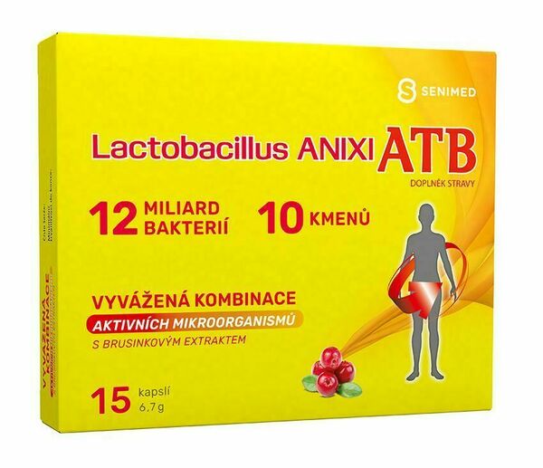 Lactobacillus ANIXI ATB 15 kapslí porovnat ceny