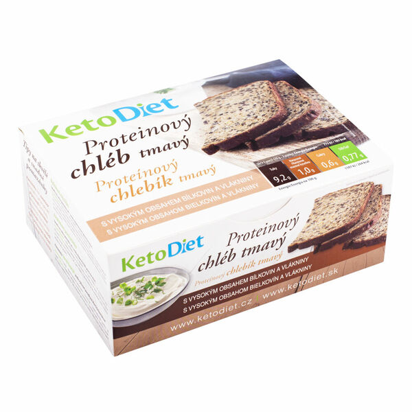 KETODIET Proteinový chléb tmavý 7 porcí porovnat ceny