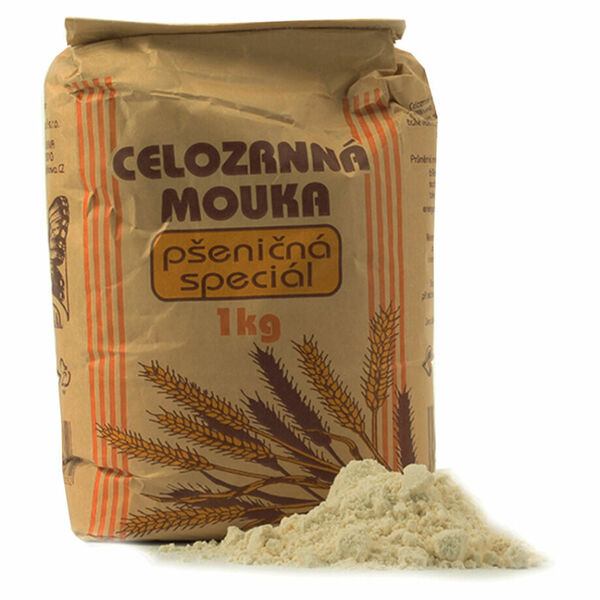 NATURAL JIHLAVA Mouka celozrnná pšeničná speciál natural 1000 g porovnat ceny