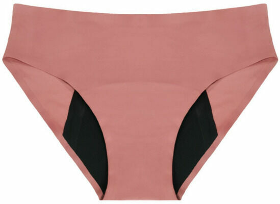 Femi Eko Menstruační kalhotky Highwaist, bezešvé, středně savé, růžové, 4XL porovnat ceny