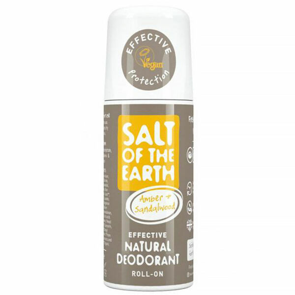 SALT OF THE EARTH Přírodní minerální deodorant roll-on Amber & Santalwood 75 ml porovnat ceny