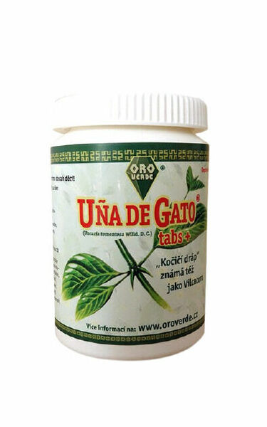 Oro Verde UŇA DE GATO (Vilcacora), tablety 100ks porovnat ceny