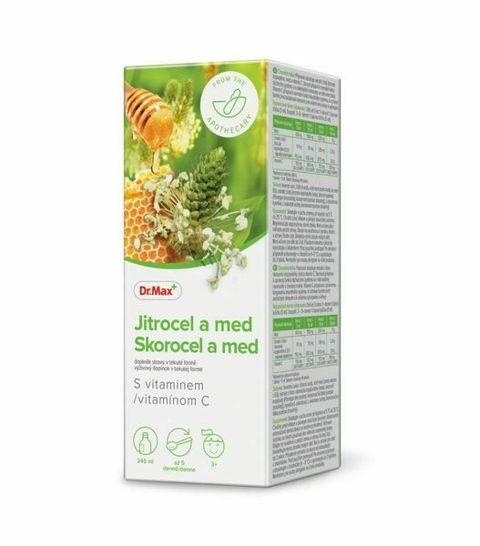 Dr. Max Jitrocel a med s vitaminem C 245 ml porovnat ceny