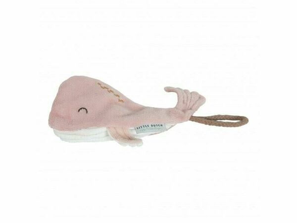 Little Dutch Klip na dudlík velryba OCEAN pink porovnat ceny