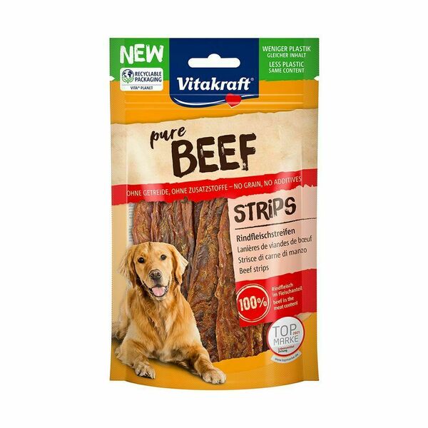 Vitakraft Beef hovězí plátky 80 g porovnat ceny
