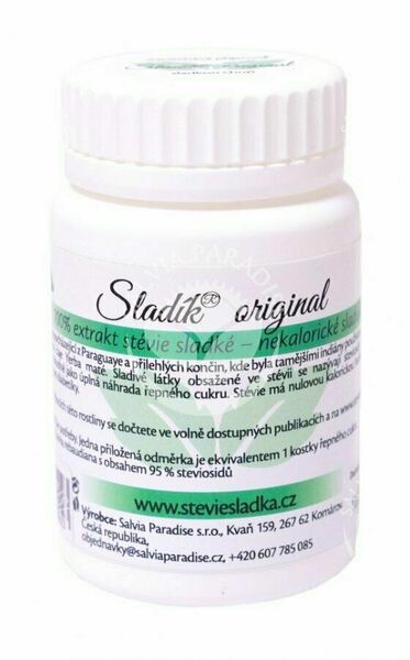 Salvia Paradise Sladík 100% extrakt stévie sladké 20g porovnat ceny