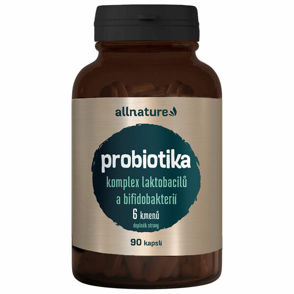 ALLNATURE Probiotika komplex laktobacilů a bifidobakterií 90 kapslí porovnat ceny