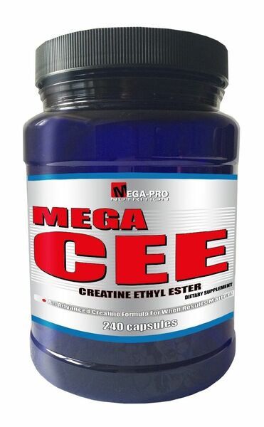 Mega Pro Nutrition  Mega Pro Mega CEE - Creatin Ethyl Ester 240 kapslí porovnat ceny