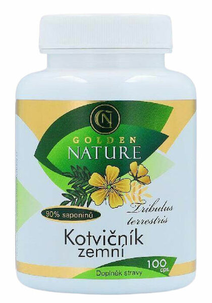 Golden Nature Kotvičník zemní 90 % saponinů 100 tablet porovnat ceny