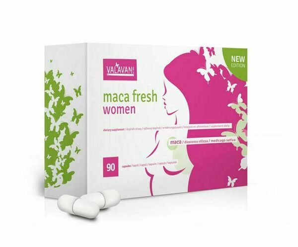 VALAVANI Maca fresh women 90 kapslí porovnat ceny