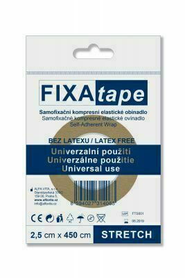 FIXAtape STRETCH 2.5cmx450cm samofixační obinadlo porovnat ceny