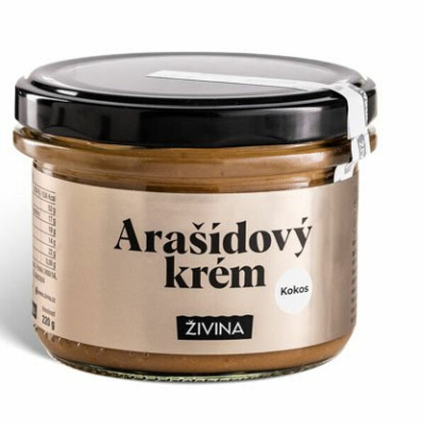 ŽIVINA  Arašídový krém kokos 220 g porovnat ceny