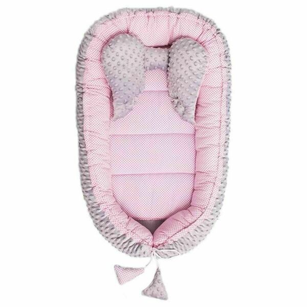 Belisima Baby  Hnízdečko pro miminko Minky Sweet Baby Belisima růžové porovnat ceny