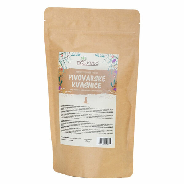 NATURECA Pivovarské kvasnice 250 g porovnat ceny