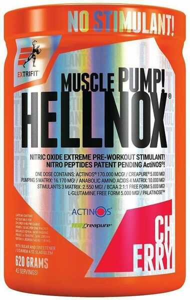 Extrifit Hellnox 620g višeň porovnat ceny