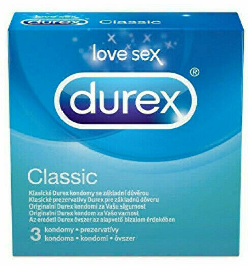 Durex Sada prezervativ Mix Classic 3ks + 3ks Extra Safe porovnat ceny