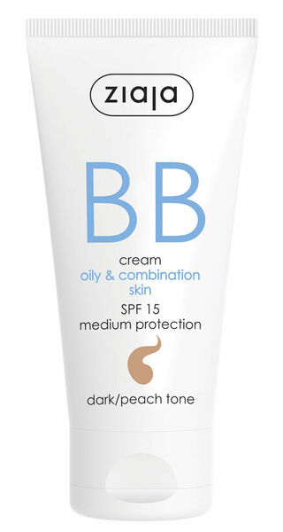 Ziaja BB Cream SPF 15 - TGM - nuanta dark / peach 50 ml porovnat ceny