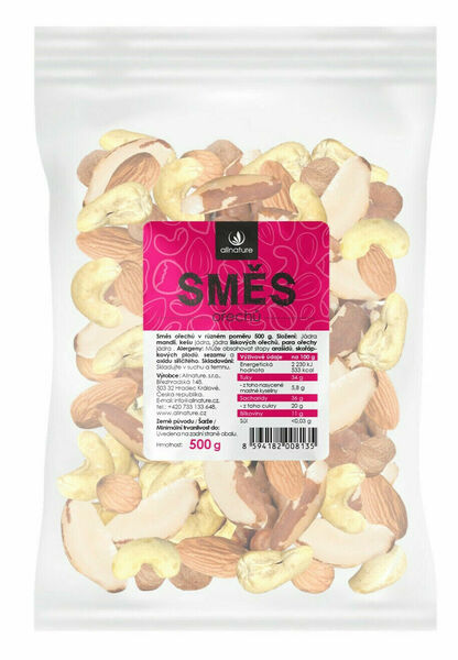 Allnature směs ořechů 500g porovnat ceny