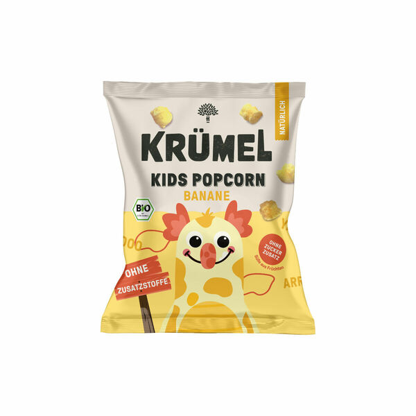 Krümel BIO Dětský popcorn Banán 20 g porovnat ceny
