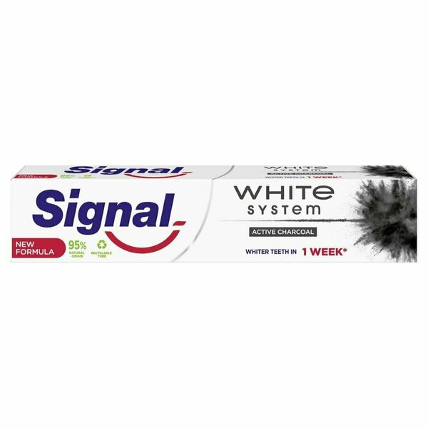 Signal White System Charcoal zubní pasta 75 ml porovnat ceny