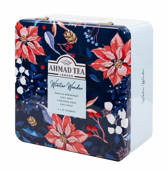 Ahmad Tea Winter Wonder Teabag Caddy Selection porcovaný čaj 40x2 g porovnat ceny