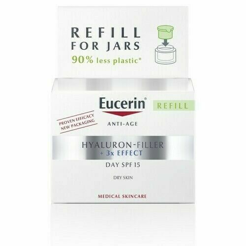 Eucerin Hyaluron-fil+3xeffect Den.krém Refill 50ml porovnat ceny