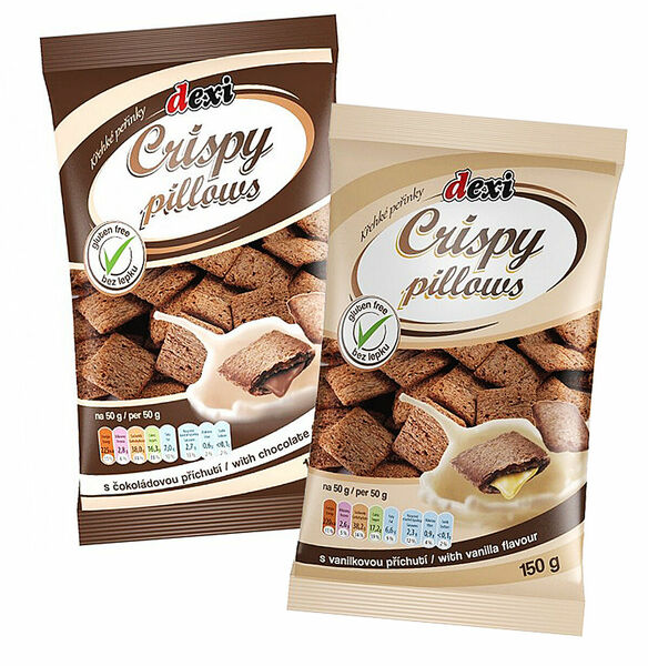 Poex  Křehké peřinky s čokoládovou přích.bezlepkové 150g porovnat ceny