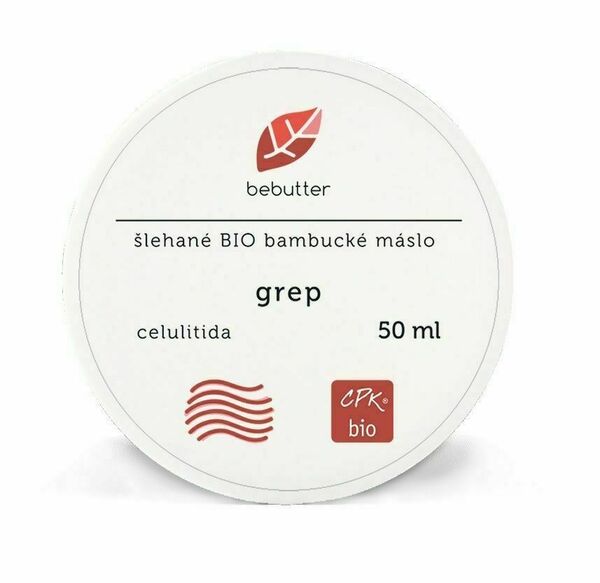 Bebutter Šlehané BIO bambucké máslo grep 50 ml porovnat ceny