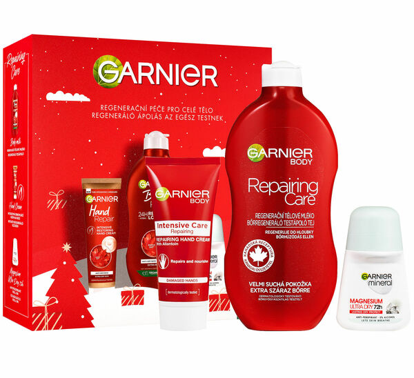 Garnier Body Repairing Care Vánoční balíček 2023, 3 ks porovnat ceny