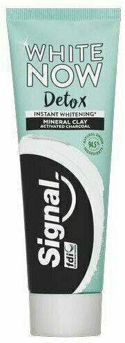 Signal Zubní pasta White Now Detox Charcoal & Clay 75 ml porovnat ceny