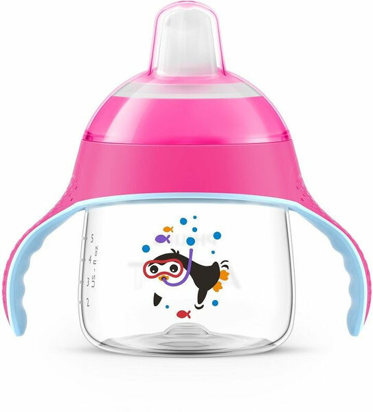 Avent Premium Hrnek pro 1. doušky 200 ml 1 ks růžový porovnat ceny
