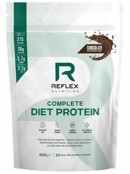 Reflex Nutrition Complete Diet Protein 600g čokoláda porovnat ceny