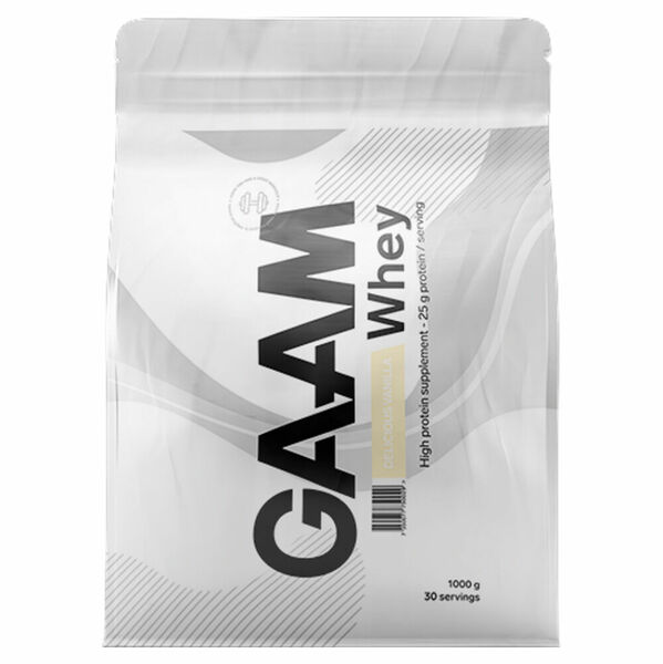 GAAM 100% Whey premium delicious vanilla protein 1 kg porovnat ceny