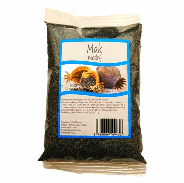 NAJTELO Mák modrý celý 250 g porovnat ceny