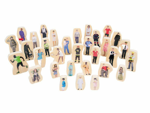 TickIt Dřevěné figurky Povolání porovnat ceny