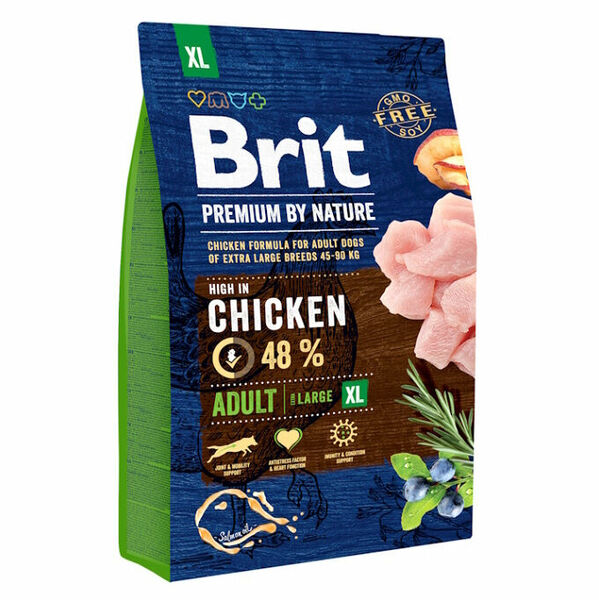 BRIT Premium by Nature Adult XL granule pro psy 1 ks, Hmotnost balení: 15 kg porovnat ceny