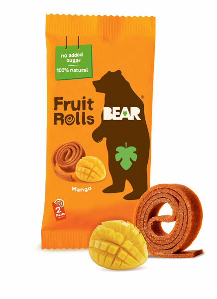 BEAR Fruit Rolls mango ovocné rolované plátky 20 g porovnání ceny