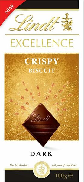 Lindt Excellence Dark Crispy Biscuit 100 g porovnat ceny