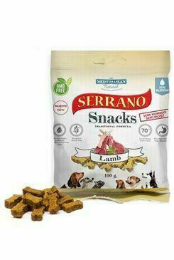 Serrano Snack For Dog-lamb 100g porovnat ceny