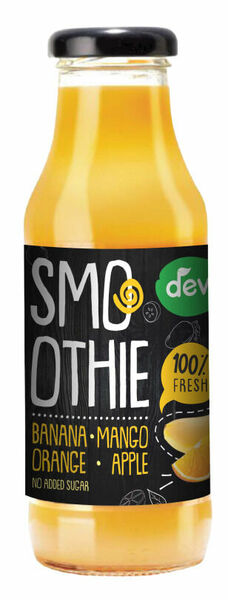 Deva smoothie Banán, Mango, Pomeranč, Jablko 300ml porovnat ceny