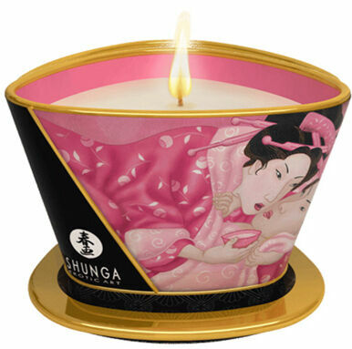 Shunga Masážní svíčka Aphrodisia & Roses 170ml porovnat ceny