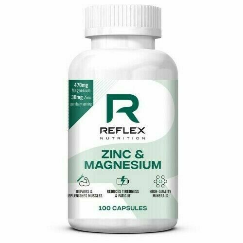 Reflex Nutrition Zinc&Magnesium cps.100 porovnat ceny