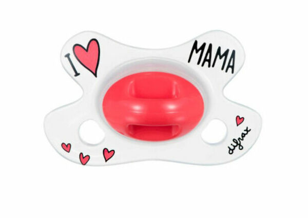 Difrax Dudlík Natural I Love Mama 6+ porovnat ceny