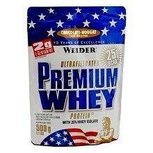 Weider, Premium Whey, 500 g, Jahoda-vanilka porovnat ceny