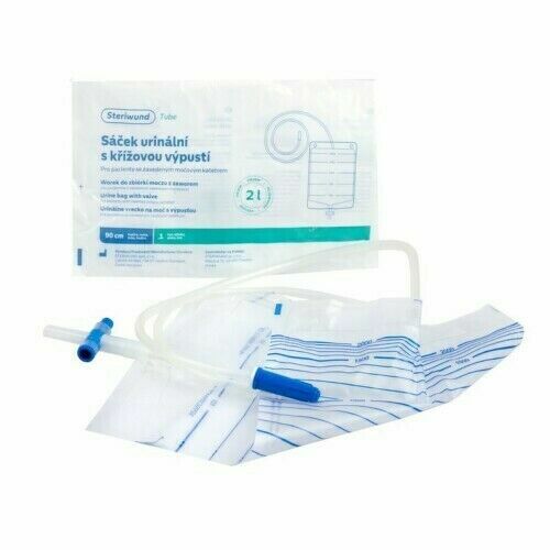 Sáček urinální SUP pásek kříž.výp.2000ml Steriwund porovnat ceny