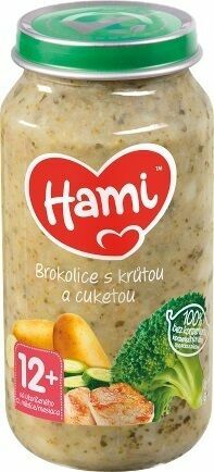 Hami příkrm Brokolice s krůtou a cuketou od uk. 12. měsíce 250g porovnat ceny