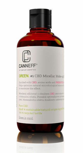 CANNEFF GREEN 1 CBD Micellar Make-up Remover 200 ml porovnat ceny